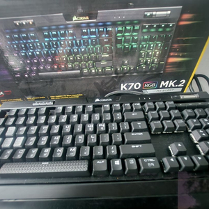 커세어 k70 mk2 저소음 적축 게이밍키보드