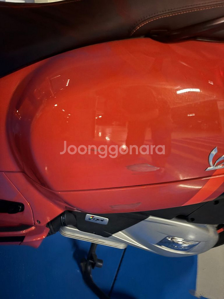 스쿠터 베스파 GTS125 토론토 오렌지 판매--6