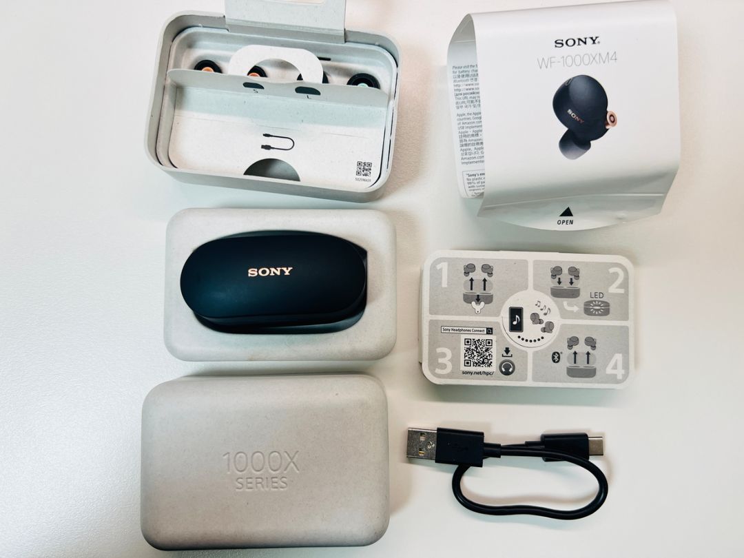 소니 sony wf- 1000xm4 블랙