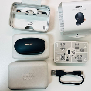 소니 sony wf- 1000xm4 블랙