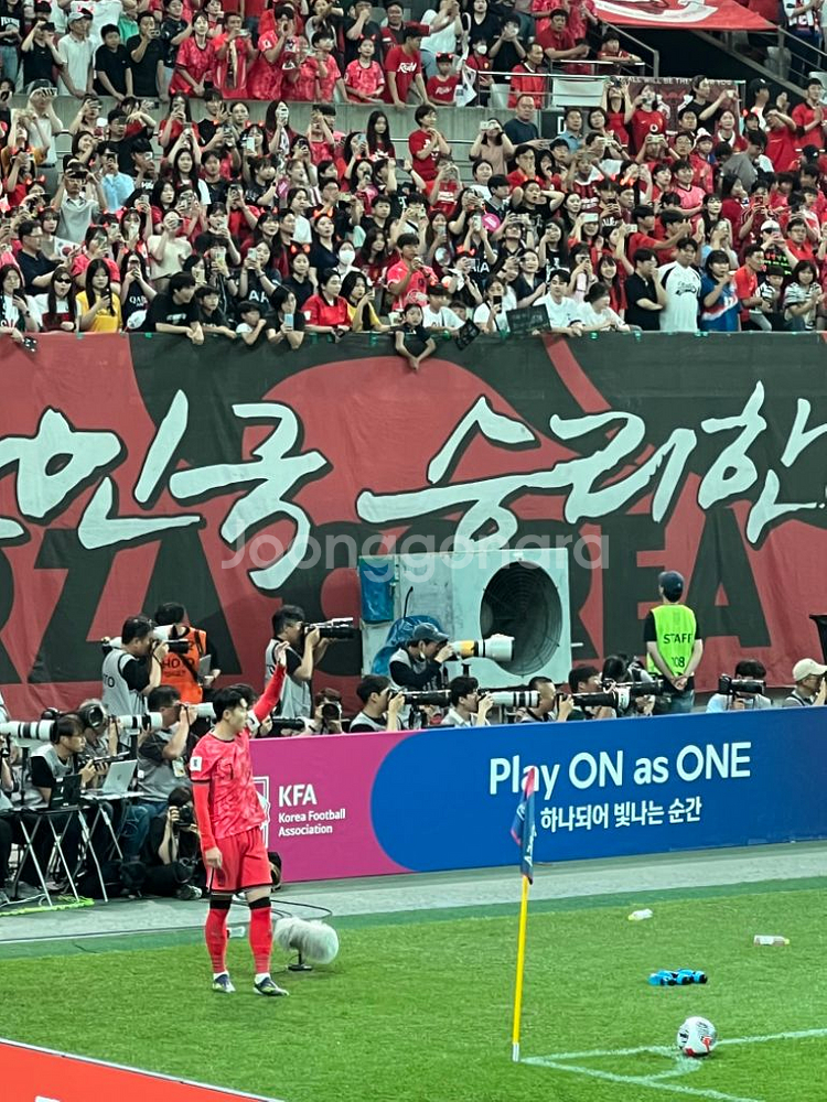 24-26한국축구유니폼 m xl 두장 판매합니다 새상품--0