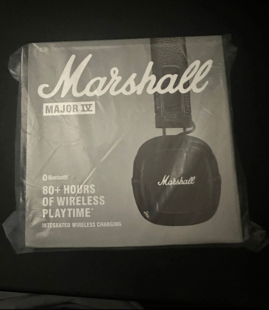 마샬메이저4 블루투스 헤드셋 블랙, 브라운 판매합니다!