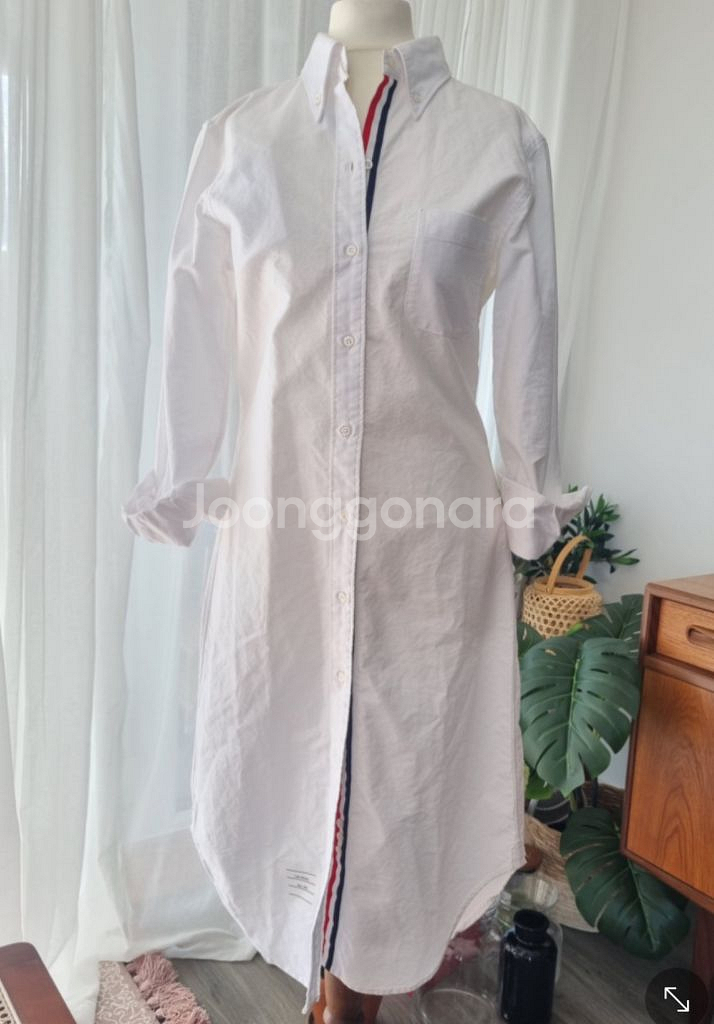 톰브라운 여성롱셔츠(착용1회)--2