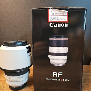 캐논 rf 70-200mm 렌즈 팝니다.상태최상