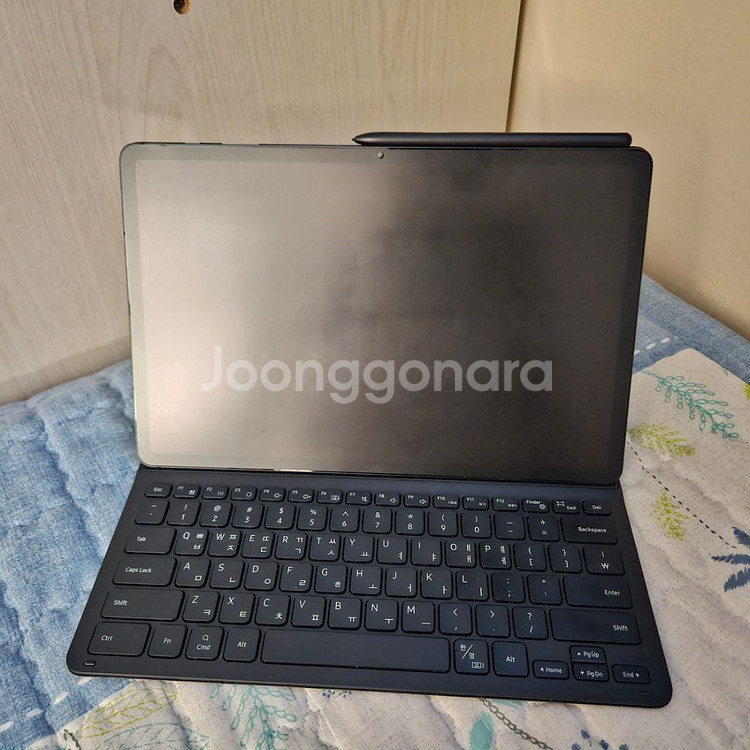 갤럭시 탭 S7 FE 64GB WIFI, 키보드 북커버--0