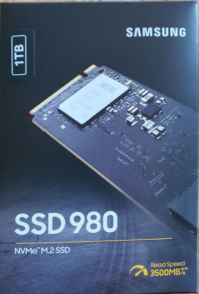 미개봉택포)삼성 ssd980 1tb nvme