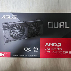 ASUS DUAL 라데온 RX 7900 GRE 미개봉