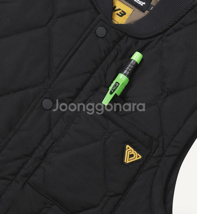 볼디스트 워크 에센셜 미드레이어 퀼팅 패딩 베스트--2