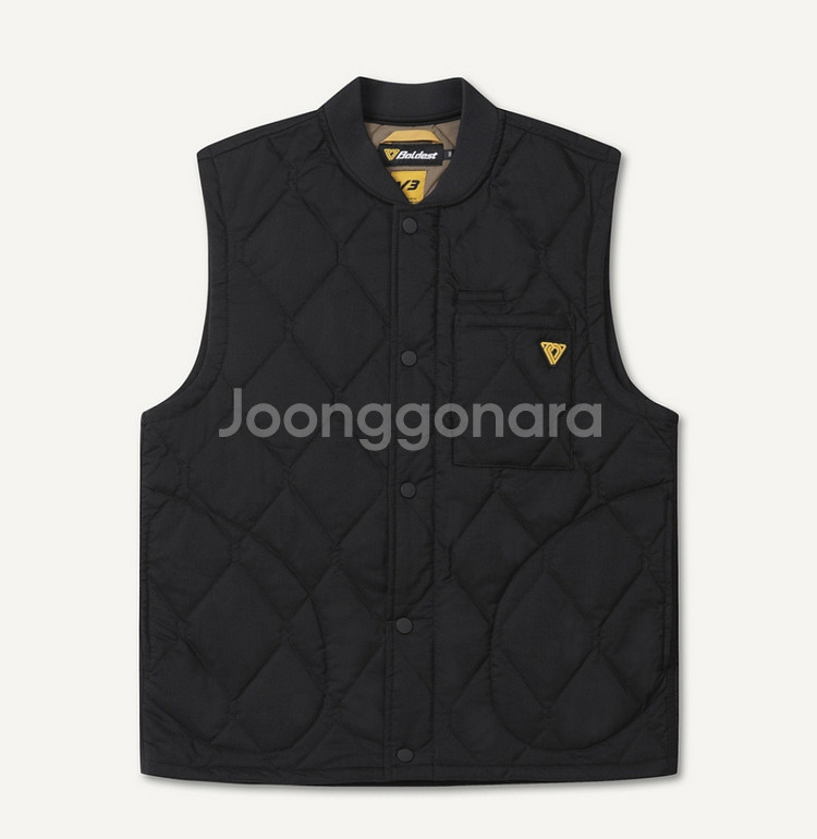 볼디스트 워크 에센셜 미드레이어 퀼팅 패딩 베스트--1