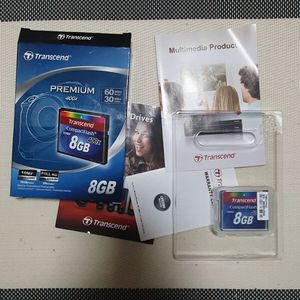 트렌샌드 CF 카드 8GB 새제품