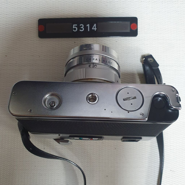 야시카 일렉트로 35 g 필름카메라 실버바디--3