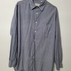 남성 라코스테 슬림핏 여름 솔리드셔츠(약스판.슬림100