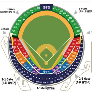 6.16 잠실야구장 엘지트윈스vs롯데자이언츠 401블럭