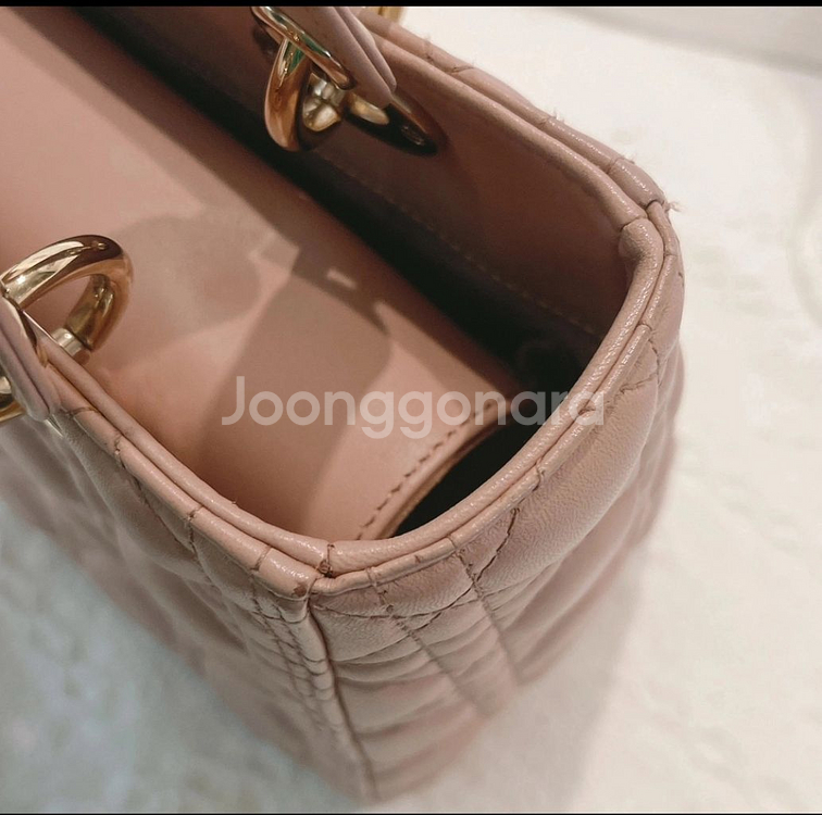 디올 레이디백 파드 미듐 레이디디올--3