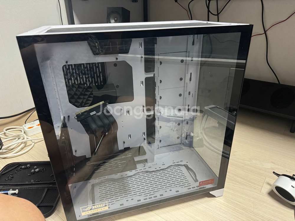 리안리 o11d xl rog + 라이저케이블--0