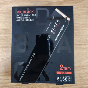 wd sn770 2tb 팝니다