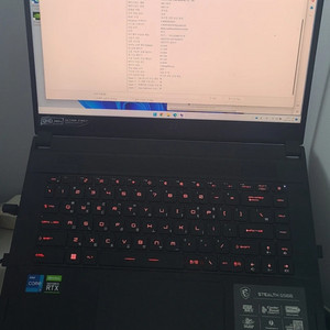 게이밍 노트북 MSI Stealth GS66 12USG