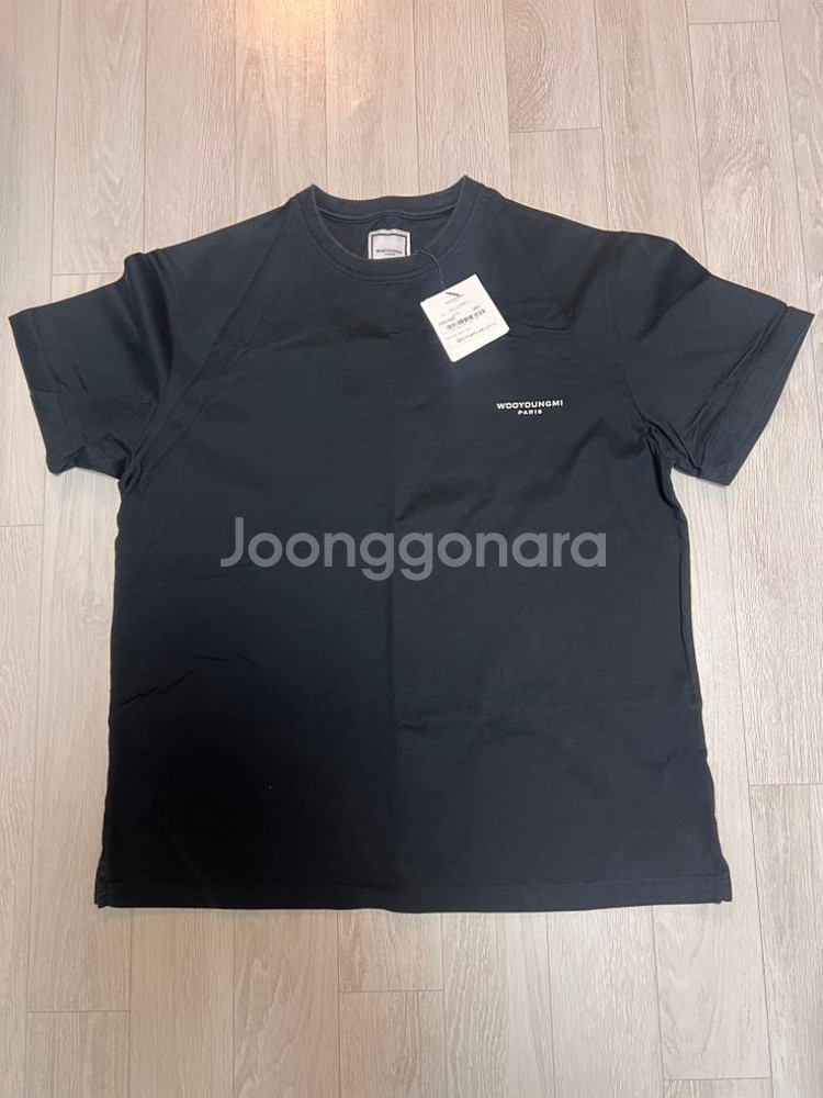 22SS 우영미 플라워 프린트 백로고 반팔 48--1