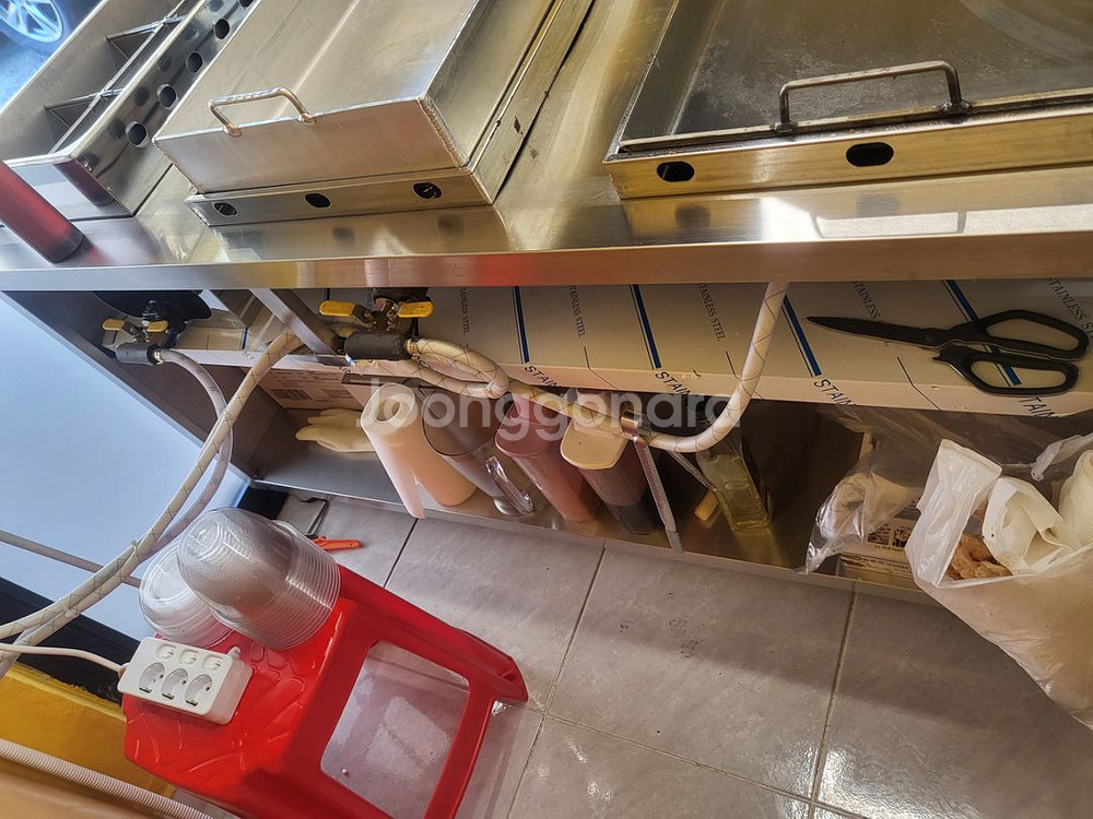 맞춤제작한 떡볶이 오뎅 호떡매대--1