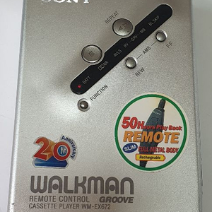 소니 WM-EX672 워크맨 카세트.점검완료.작동정상