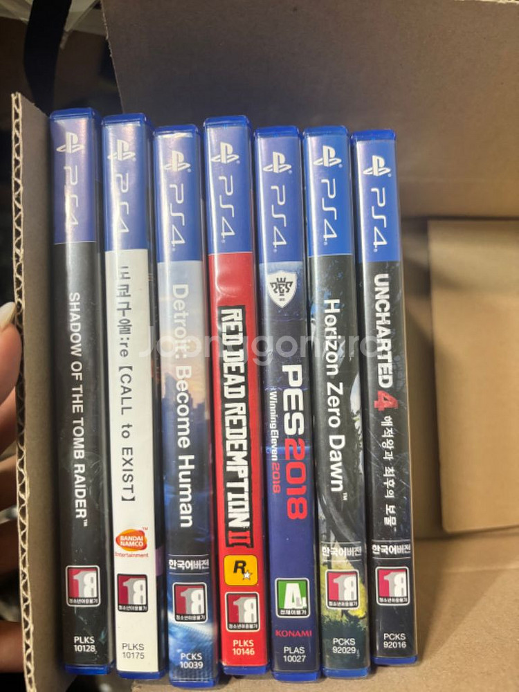 PS4 게임 cd 일괄판매(가격제안받아요)--1
