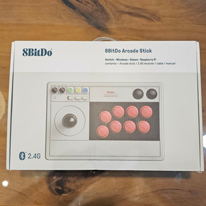 8bitdo v3 블루투스 아케이드 스틱 판매합니다.