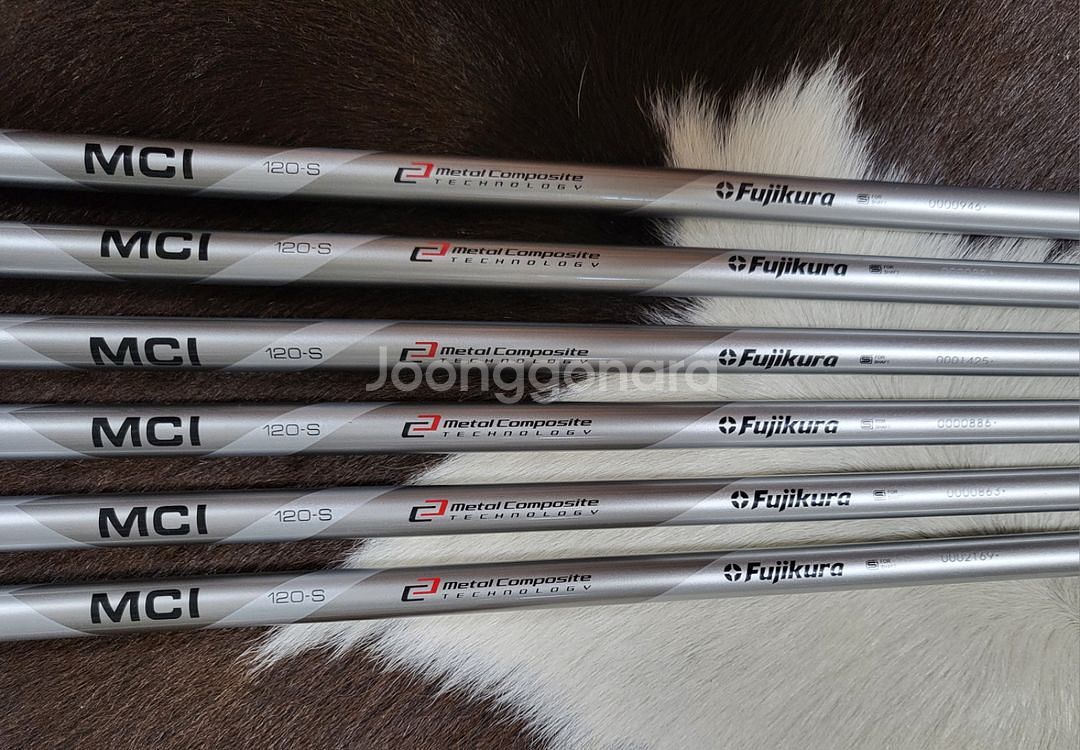 후지쿠라 MCI 120S 아이언 샤프트 세트--0