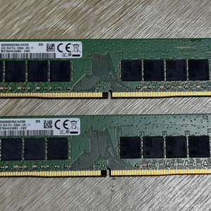 삼성 DDR4 3200 32GB 2개 판매합니다.