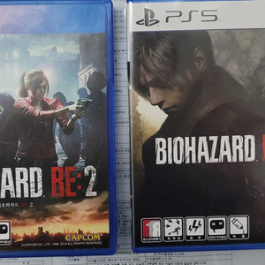 바하 re4, re2 팝니다~