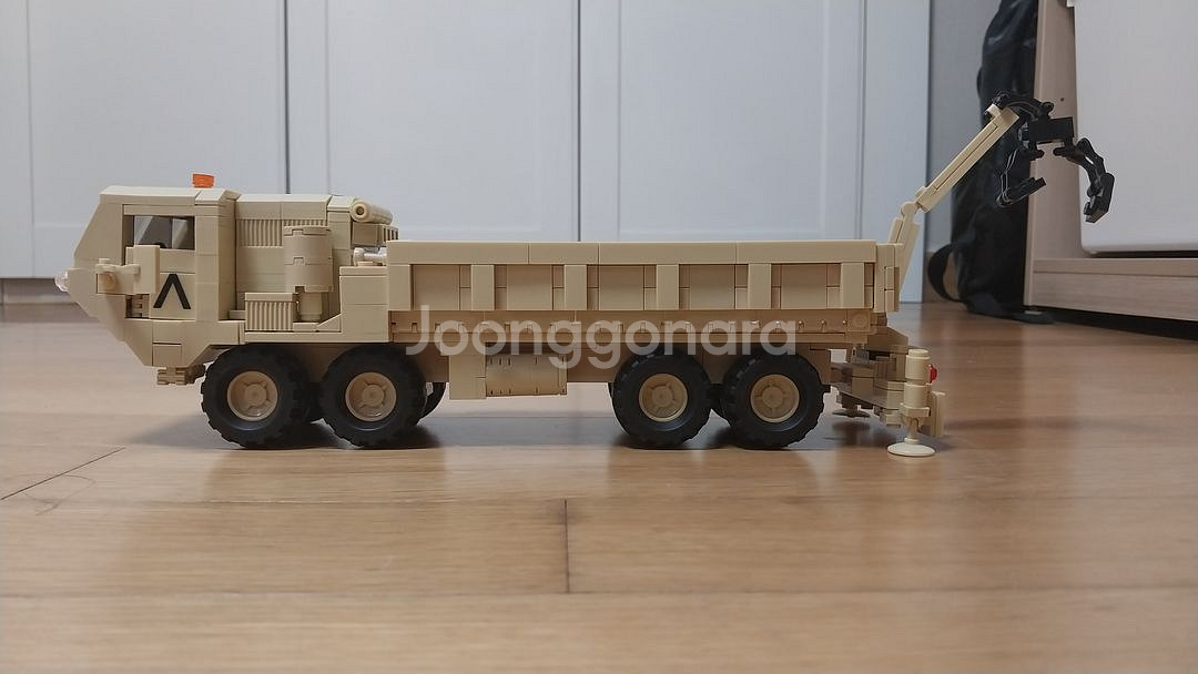레고호환 밀리터리 미군 수송트럭 M977 HEMTT--1