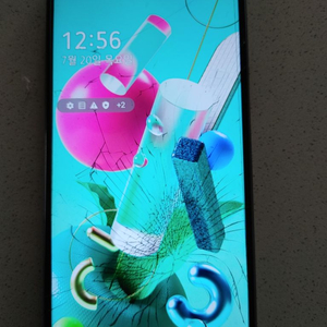 LG Q92 액정파손폰