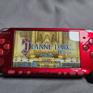 PSP 3005 정발 래디언트 레드 128GB