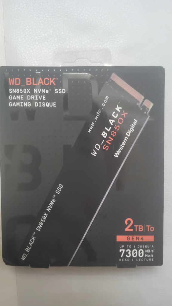 (새거)WD SN850X 2TB M.2 NVME SSD