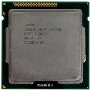 CPU i5-2500, DDR3 4G 2개