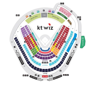 6월 15일 기아 kt 401구역 2연석 양도합니다