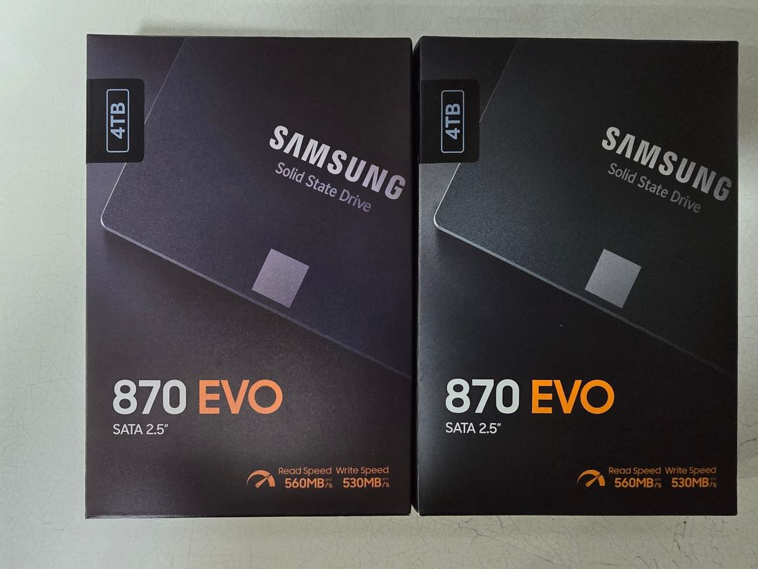 삼성 870EVO 4TB 2.5 SATA SSD 정품
