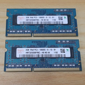 하이닉스 노트북용 DDR3 2GB 램 (HMT325S
