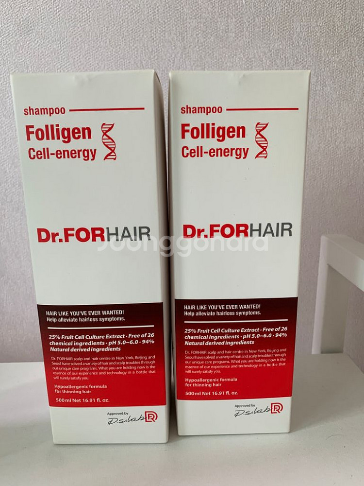 닥터포헤어 폴리젠 샴푸 500+500+100ml--0