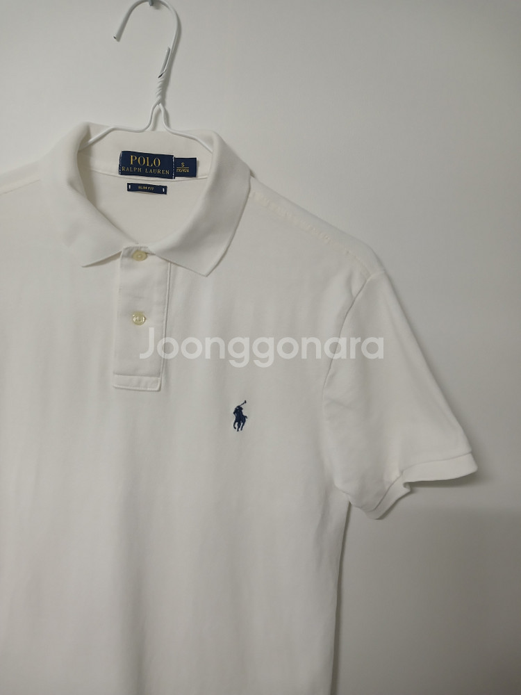 여성 폴로랄프로렌 반팔 카라티셔츠(화이트.95)--2