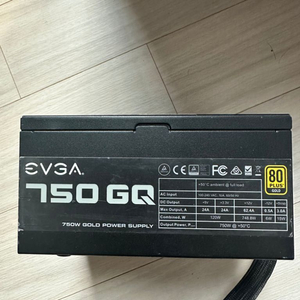 EVGA 에브가 750GQ 골드등급 파워