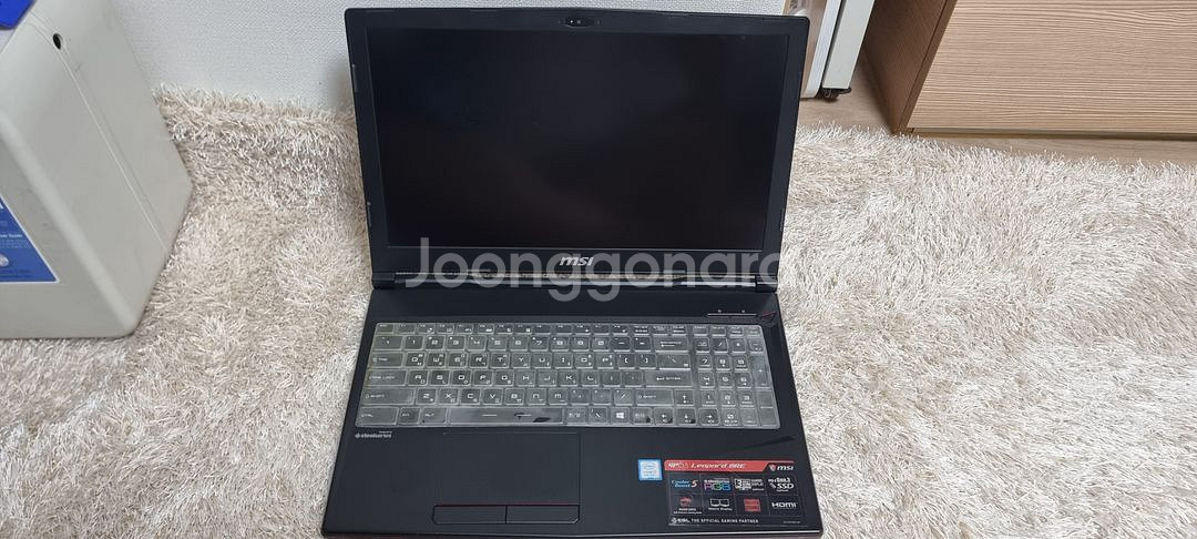 MSI gp63 레오파드 8re 게이밍노트북 팔아요--1