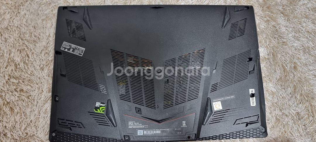 MSI gp63 레오파드 8re 게이밍노트북 팔아요--6