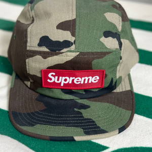 15SS 슈프림 ripstop camp cap