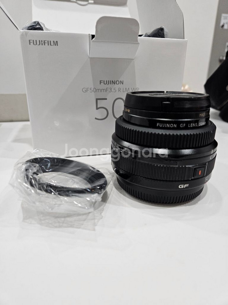 후지 gf 50mm f3.5 팝니다 중형 렌즈--0