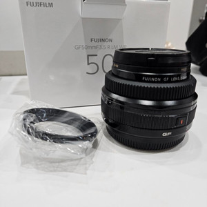 후지 gf 50mm f3.5 팝니다 중형 렌즈