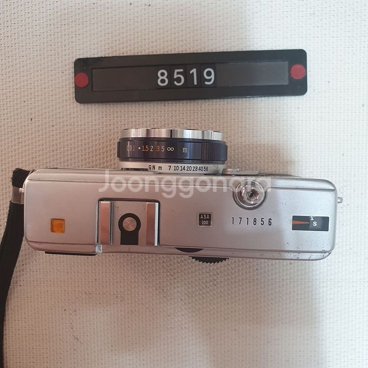 올림푸스 35 EC 필름카메라 실버바디--1
