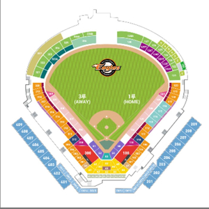 6/16 한화이글스 1층 3루 내야 2연석 티켓