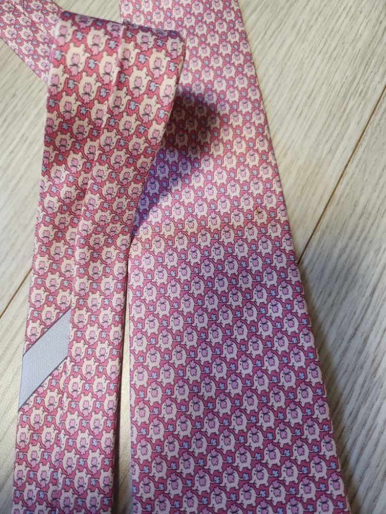 페러가모 넥타이--1