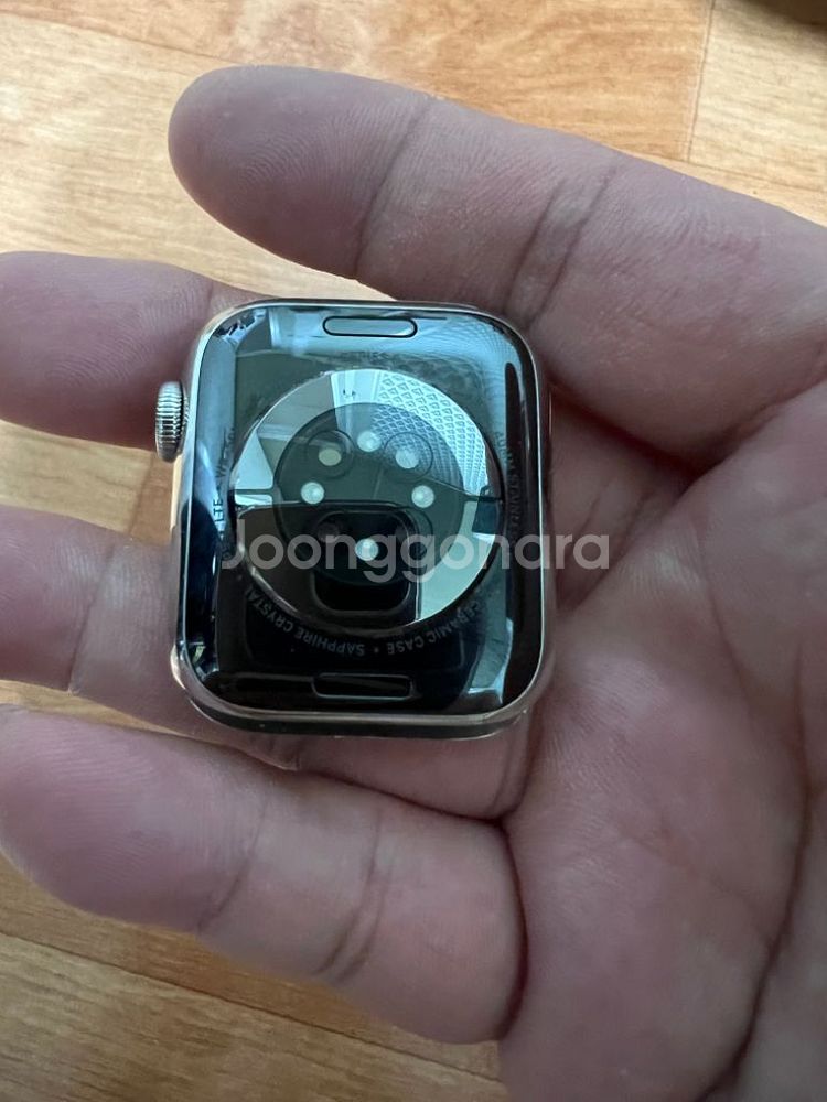 애플워치6 에르메스 40mm 실버 팝니다--6