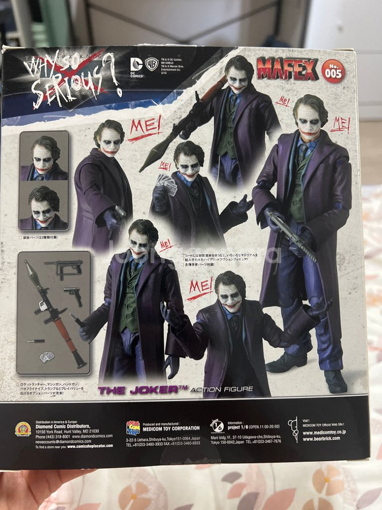 mafex 조커 다크나이트 버젼--2